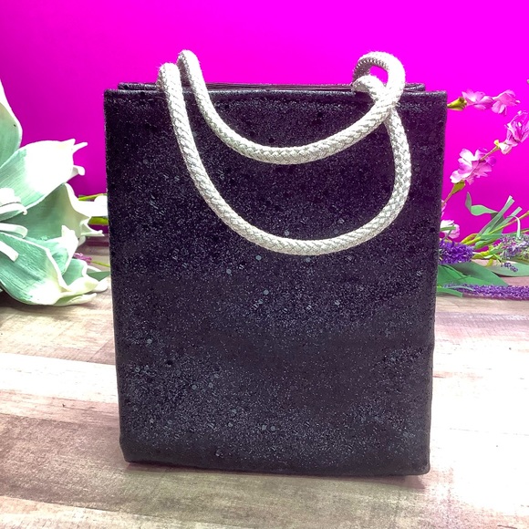 Handbags - *Rare Find* Kate Spade Black Glitter Mini Bag